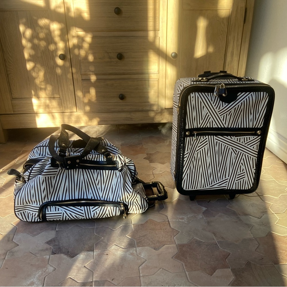 Henri Bendel duffel bag and carry on set